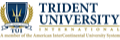 Trident University International, a member of the American InterContinental University System Logo
